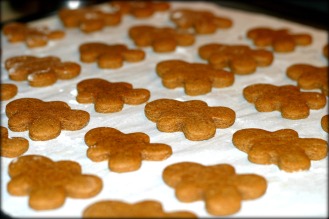 Vegan gingerbread cookies